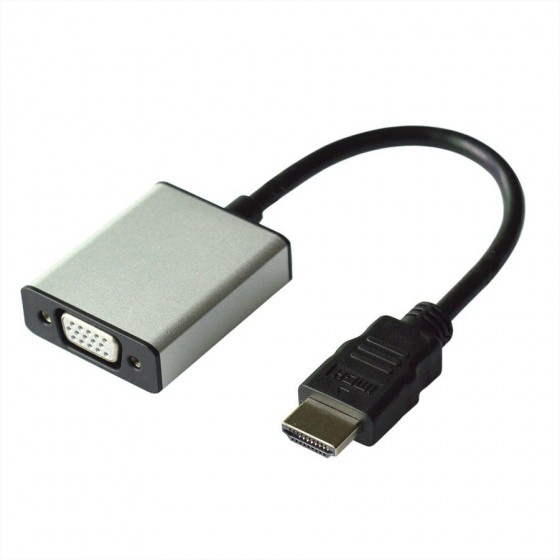 ADATTATORE HDMI-VGA M/F +...