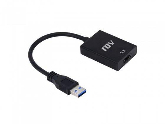 ADATTATORE USB 3.0-HDMI M/F...