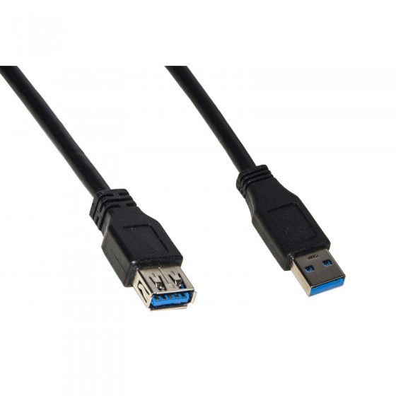 CAVO USB 3.0 A-A 0,5MT M/F...