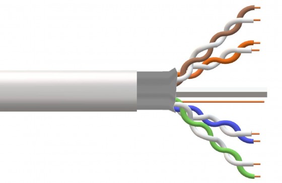 BOBINA RETE FTP CAT6 305MT...