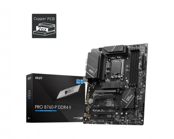 MB MSI PRO B760-P DDR4 1700...