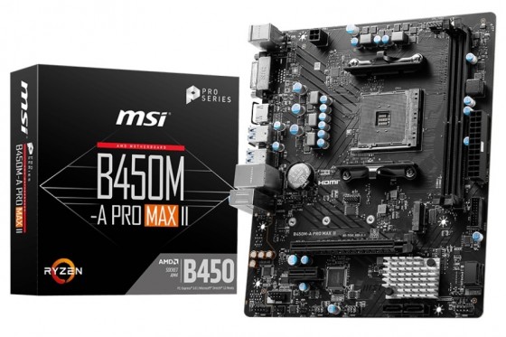 MB MSI B450M-A PRO MAX II...