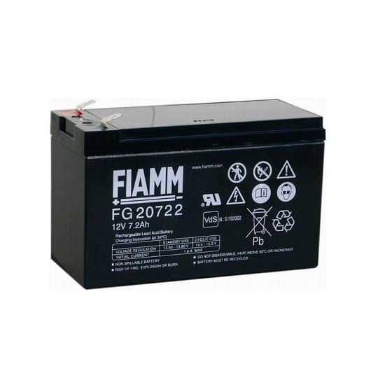 BATTERIA UPS FIAMM 12V 7,2 AH