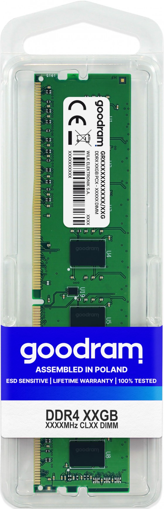 DDR4 8GB 2400 MHZ DIMM...