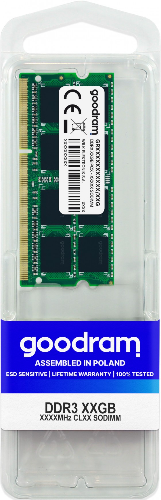 DDR3 8GB 1600 MHZ SO-DIMM...