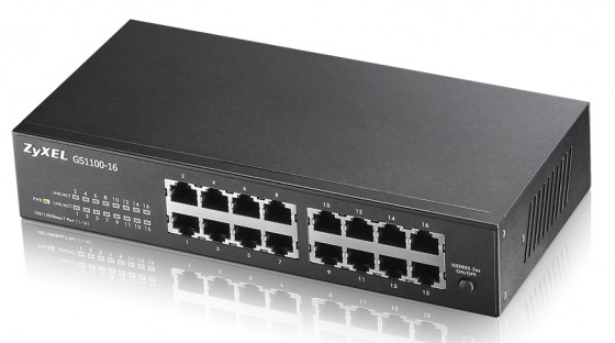 SWITCH 16P GIGABIT ZYXEL