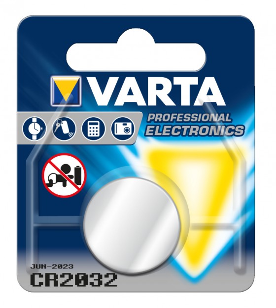 BATTERIA CR2032 LITIO 3V...