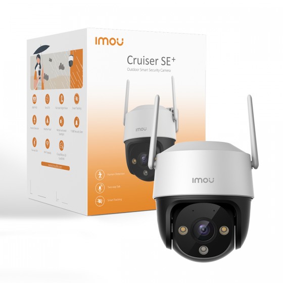 CAMERA SPEEDOM CRUISER SE+ 2MP PTZ 3.6MM/IR30/IP66/MSD/FC/WIFI/MIC