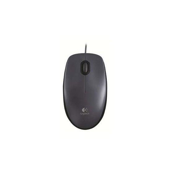 MOUSE M90 LOG BLACK CON...